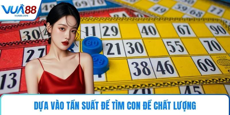 Dựa vào tần suất để tìm con đề chất lượng