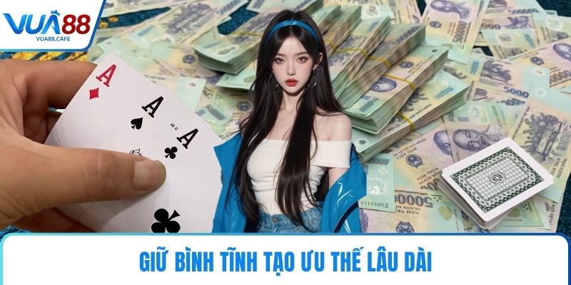 Giữ bình tĩnh tạo ưu thế lâu dài