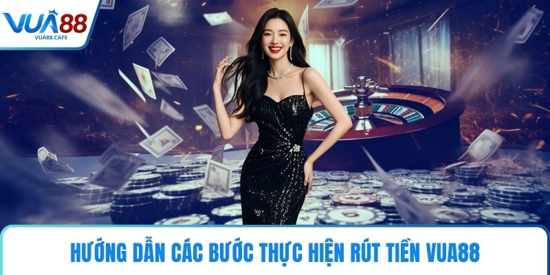 Hướng dẫn các bước thực hiện rút tiền VUA88