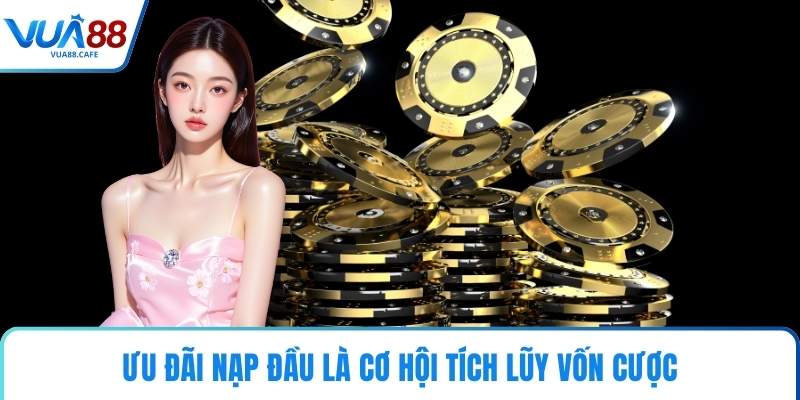 Ưu đãi nạp đầu là cơ hội tích lũy vốn cược